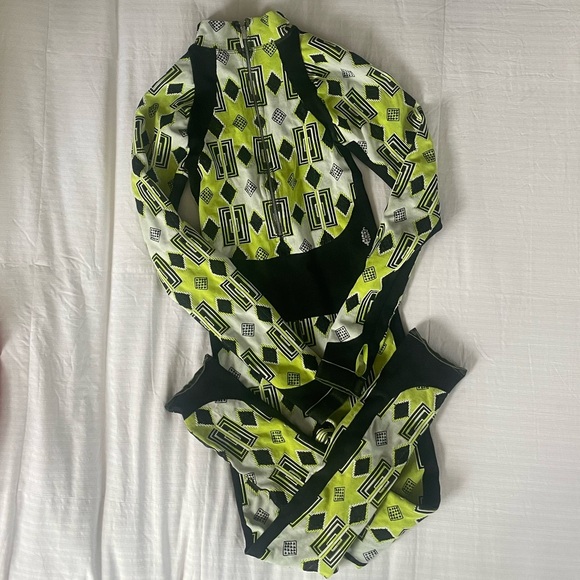 NWOT Free People Movement Stars To Mars Onesie jumpsuit, M/L - Picture 3 of 4